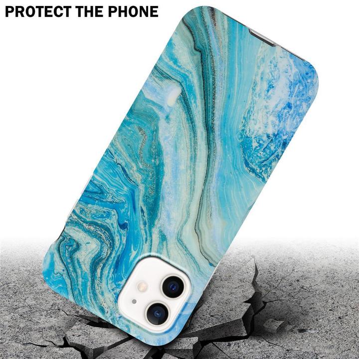 Produktbild Cadorabo IMD TPU Bunter Marmor Cover (Apple iPhone 12 Pro Max)
