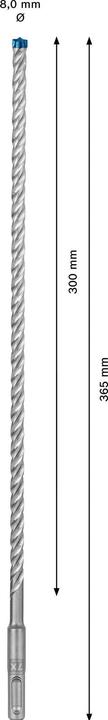 Immagine prodotto Bosch Professional Zubehör Esperto SDS plus-7X (8 millimetri)
