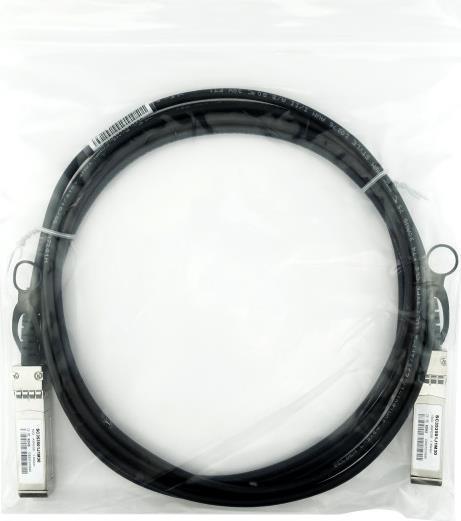 Actual product image CBO BlueLAN passive DAC cable, SFP+ to SFP+ 10GBASE-CR, 1m, AWG30 The SFP+ copper solution consists