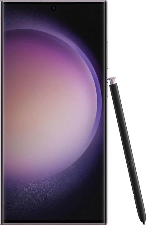 Produktbild Samsung Galaxy S23 Ultra (256 GB, Lavender, 6.80", SIM + eSIM, 200 Mpx, 5G)