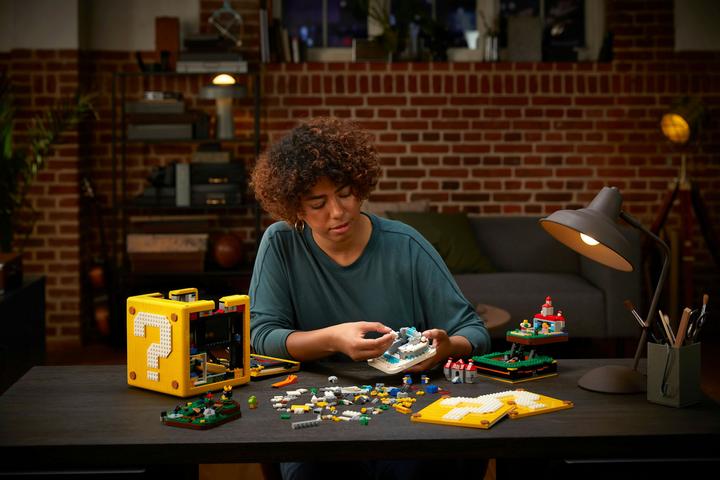 Immagine prodotto LEGO Blocco del punto interrogativo da Super Mario 64 (71395, Set LEGO rari, LEGO Super Mario)