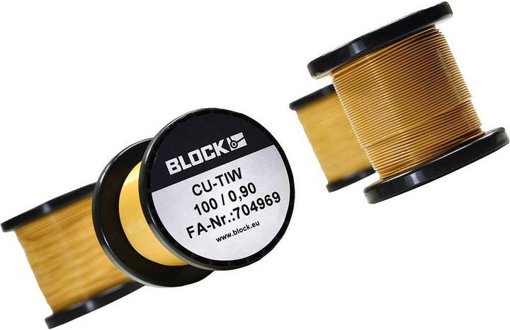 Produktbild Block Dreifach isolierter Kupferdraht TEX-E CU-TIW (45.30 m)