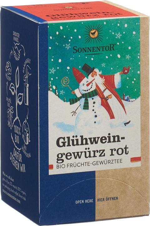 Produktbild Sonnentor Glühweingewürz rot (18 Stk) (32.40 g)