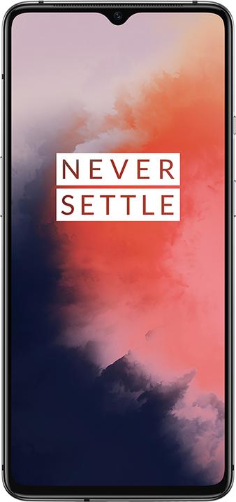Produktbild OnePlus 7T (8GB) (128 GB, Frosted Silver, 6.55", Dual SIM, 48 Mpx, 4G)