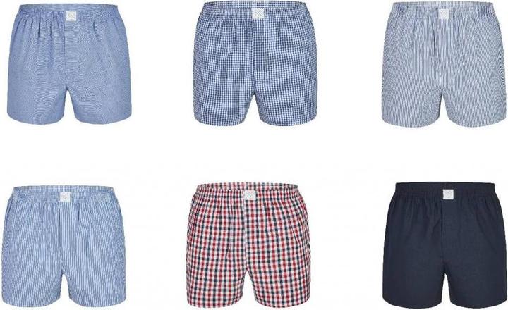 Actual product image Mg-1 Woven Boxer Shorts Casual Loose Fit - 7039 (M, pack of 6)