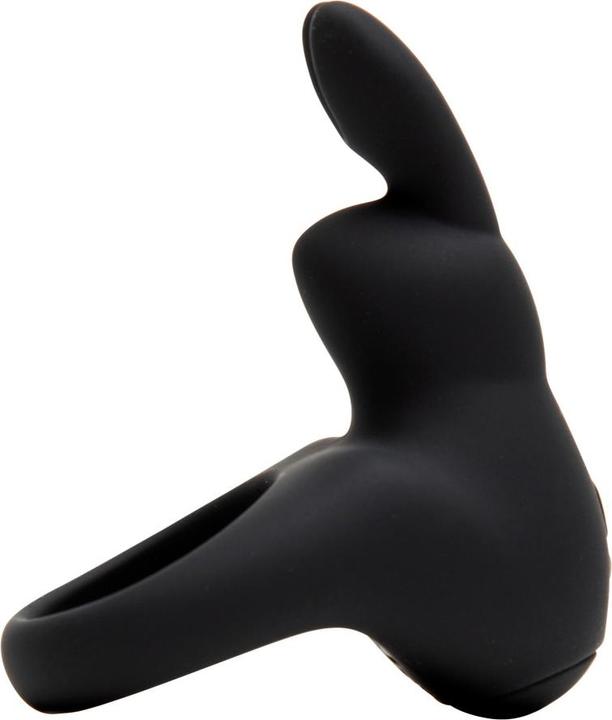 Actual product image Happy Rabbit Cock Ring Black (3 cm)