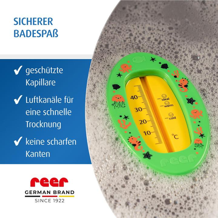 Actual product image Reer Bath thermometer oval