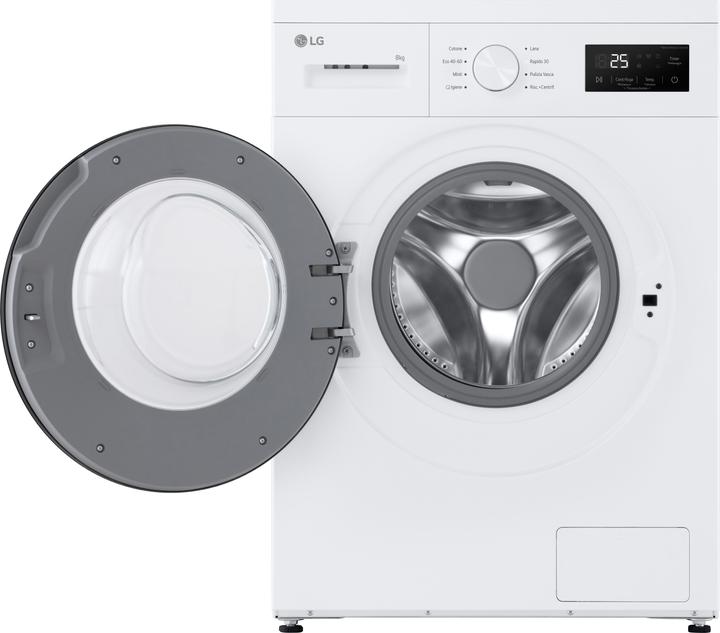 Immagine prodotto LG Waschmaschine Weiss, 1400 Umin, A ITModell (8 kg, A sinistra)