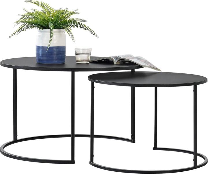 Actual product image En.Casa Korenica (Ø 74 x 46 cm, Ø 58 x 41.5 cm)