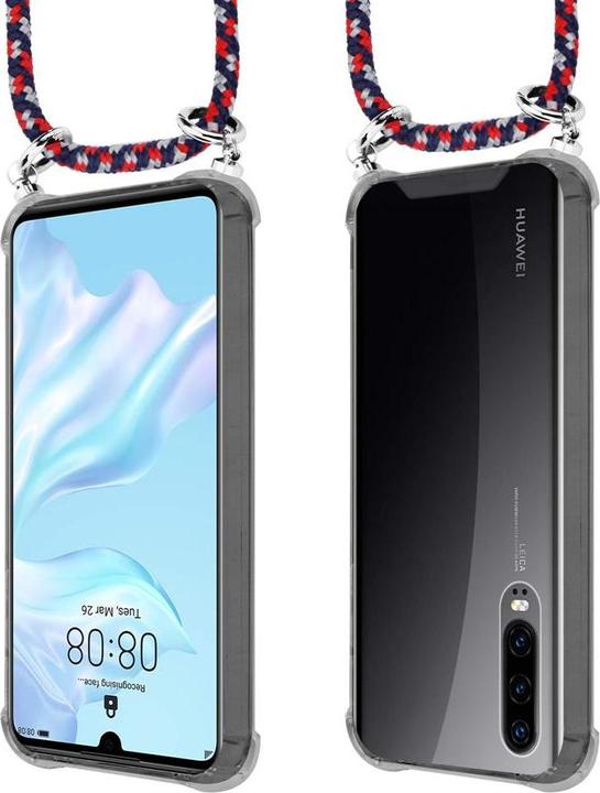 Produktbild Cadorabo TPU Handy Kette SILBER Cover