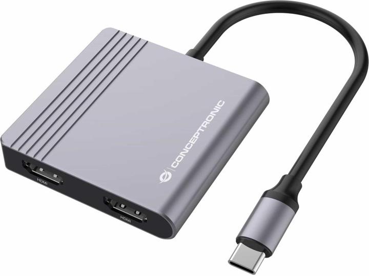 Conceptronic 4-in-1 USB 3.2 Gen 1 Docking Station (USB-C, 4 Ports)