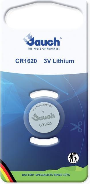 Jauch Lithium-Knopzelle (1 Stk., CR1620, 75 mAh)
