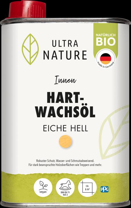 Immagine prodotto Ultra Nature Hartwachsöl (Roverella, 0.25 l)