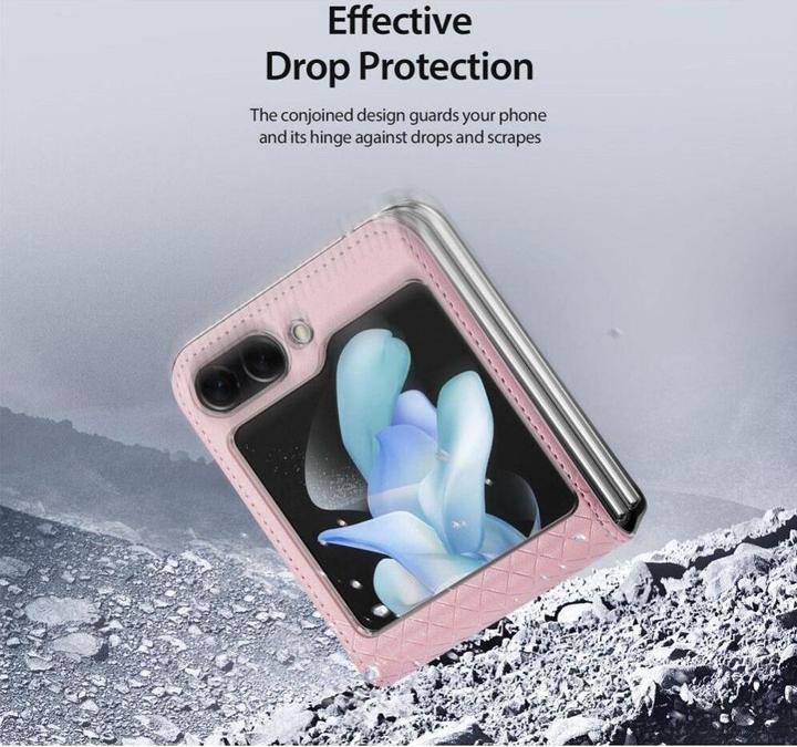 Actual product image Dux Ducis Bril Series Leather Cover (Samsung Galaxy Z Flip5)