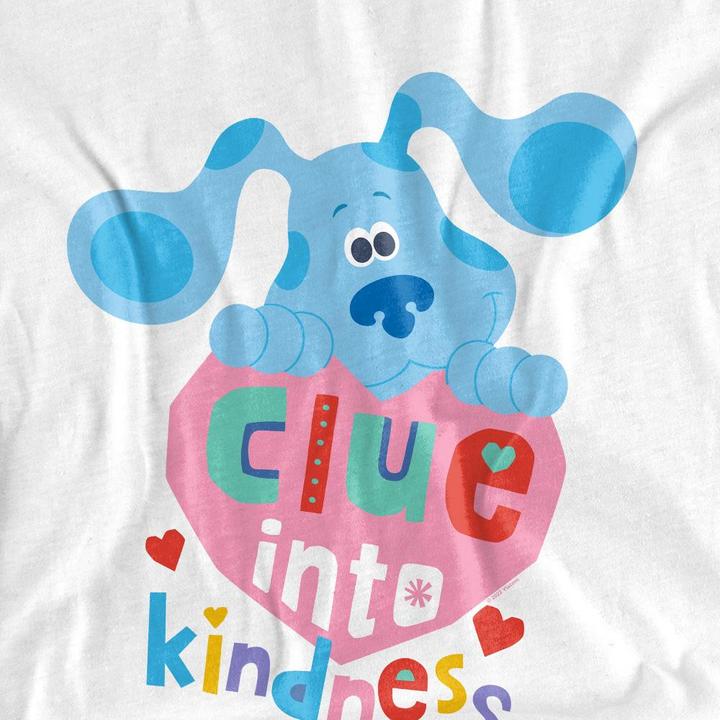 Actual product image Blue's Clues & You! Unisex Adult Clue Into Kindness T-Shirt (S)