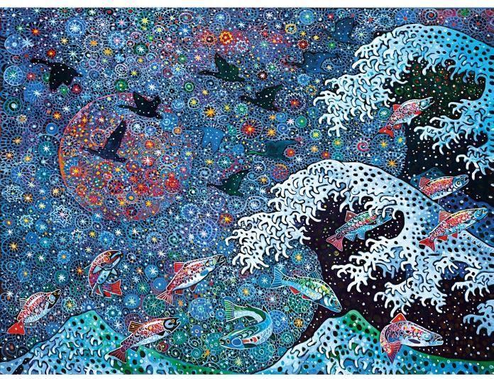 Produktbild Clementoni 35074 Puzzle Puzzlespiel (e) Kunst (500 Teile)