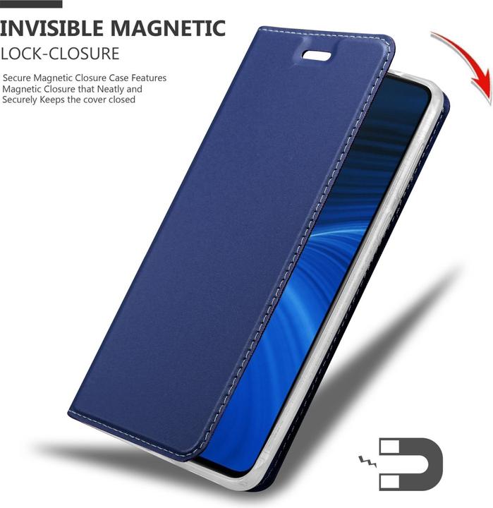 Produktbild Cadorabo Classy Book Hülle für Realme X2 PRO / Oppo Reno Ace (Oppo Reno Ace)