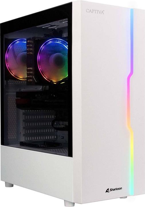 Captiva Advanced Gaming R90-556 Ryzen 5 Radeon RX 7600 XT (AMD Ryzen 5 4500, 16 Go, 500 Go, Radeon RX 7600 XT Fighter)