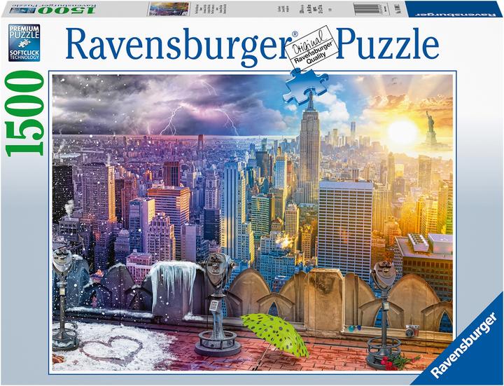 Ravensburger NY in winter and summer (1500 pieces)