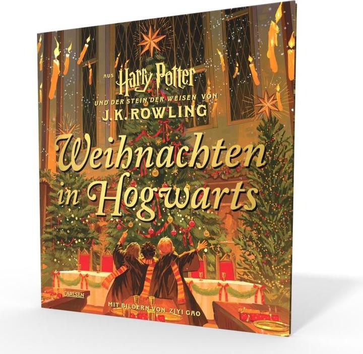 Produktbild Weihnachten in Hogwarts (Deutsch, Ziyi Gao, J.K. Rowling, 2024)