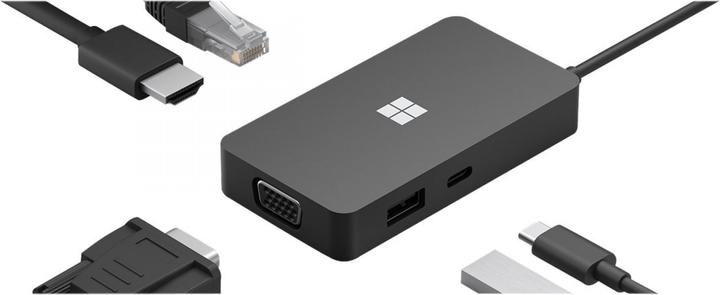 Produktbild Microsoft Surface USB-C Travel Hub for business (Nordische Länder) (USB-C, 1 Ports)