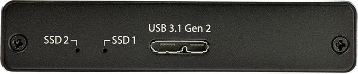 Actual product image StarTech HDD Drive Enclosure Dual-Slot (M.2 2230, M.2 2260, M.2 2242, M.2)