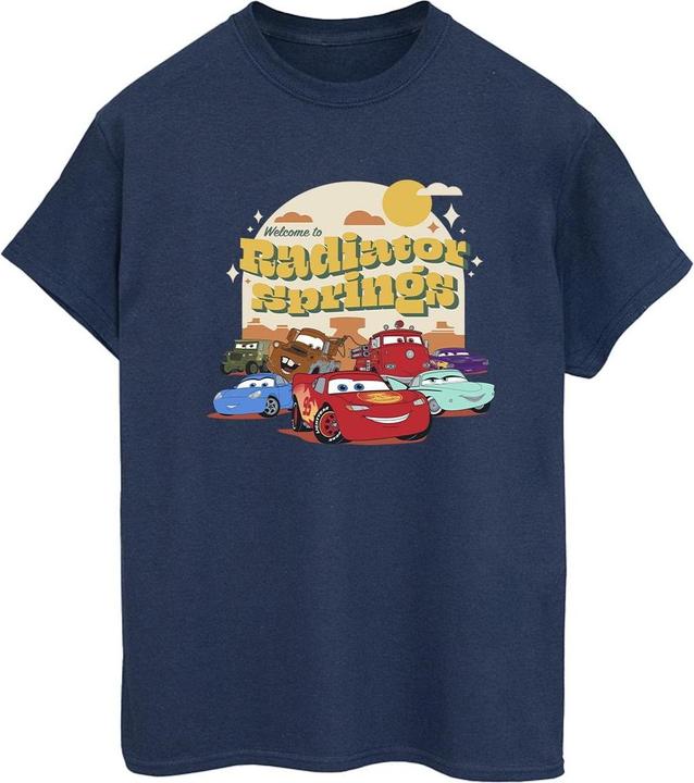 Image du produit Disney - T-shirt CARS RADIATOR SPRINGS GROUP - Femme (3XL)
