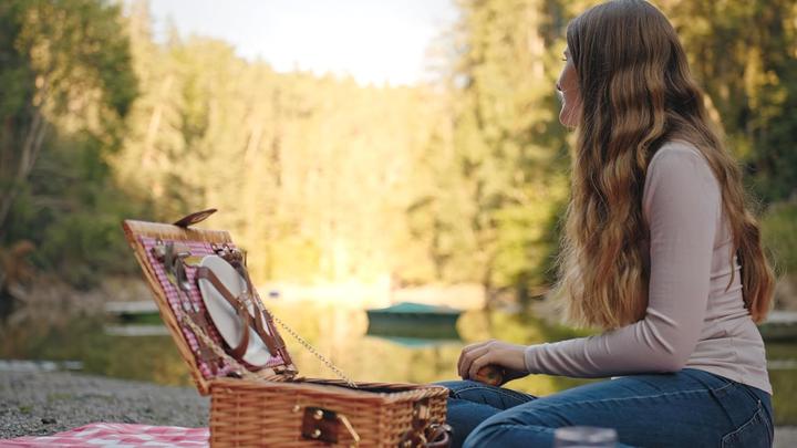 Produktbild EGenuss Picknickkorb mit abnehmbarem Schultergurt