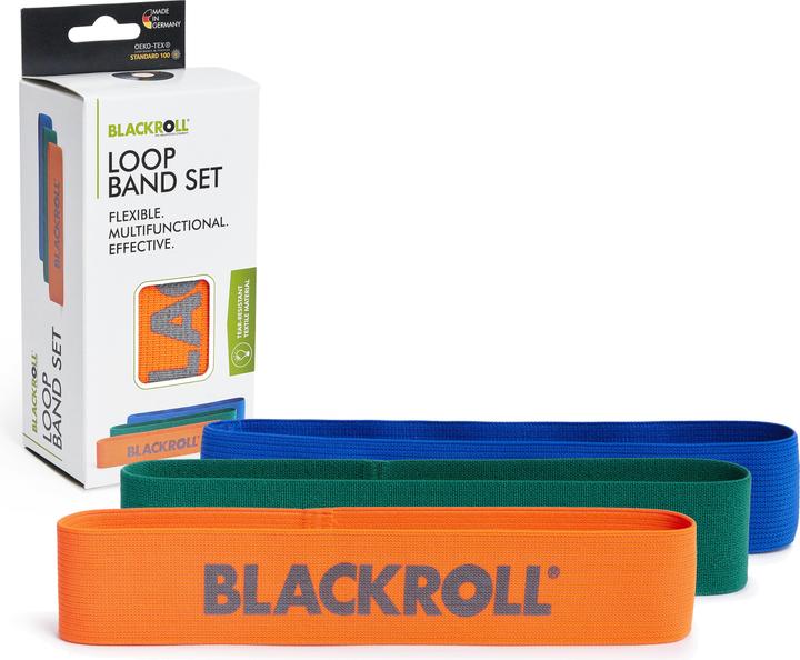 Produktbild Blackroll Loop Band Set (0.30 m, Stark, Mittel, Leicht)