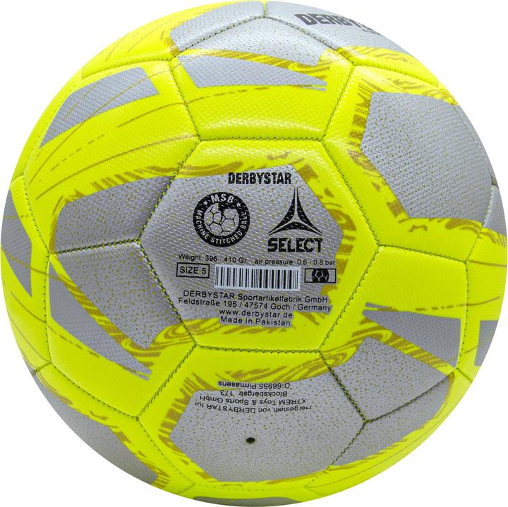 Image du produit Derbystar Football de rue Gr. 5 argent/jaune