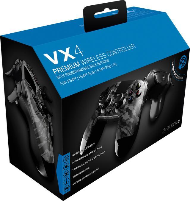 Produktbild Gioteck Controller VX4 camo wireless Bluetooth PS4 u. P (PS4, PC)