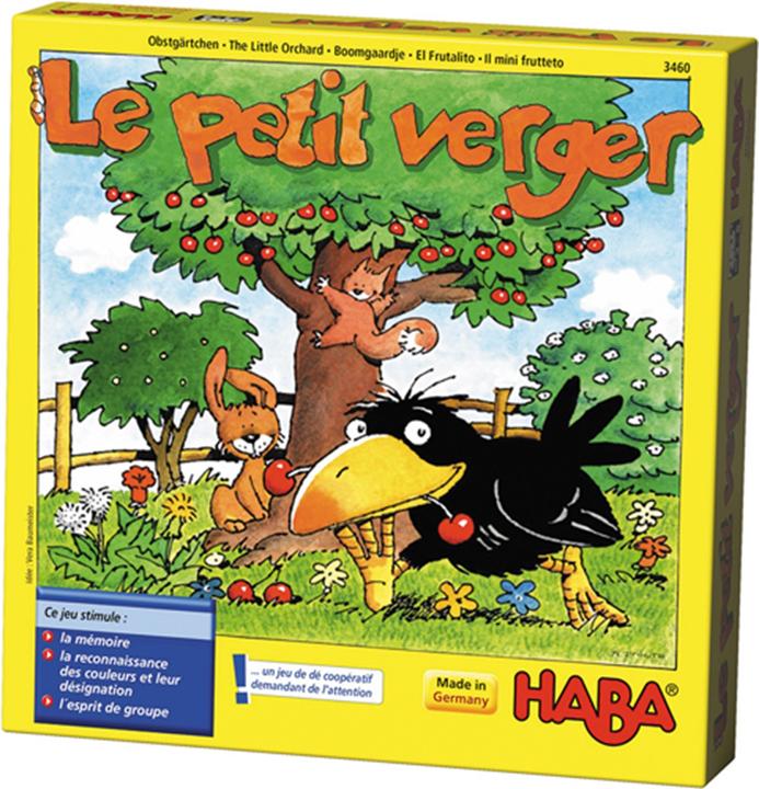 Haba Le petit verger (Allemand, Anglais, Français, Italien, Néerlandais)