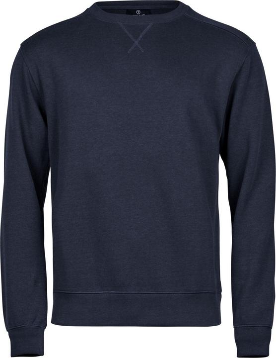 Actual product image Tee Jays Mens Ribber Interlock Crew Neck Sweatshirt (XXL)
