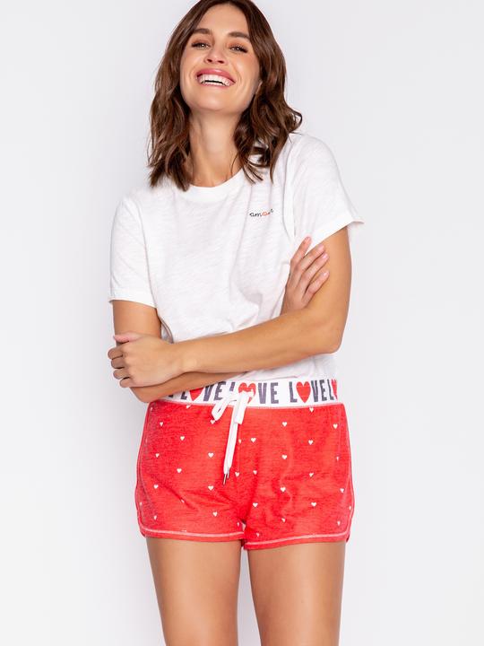 Produktbild Pj Salvage Pyjama Unterteil rot/klein gemustert (40)
