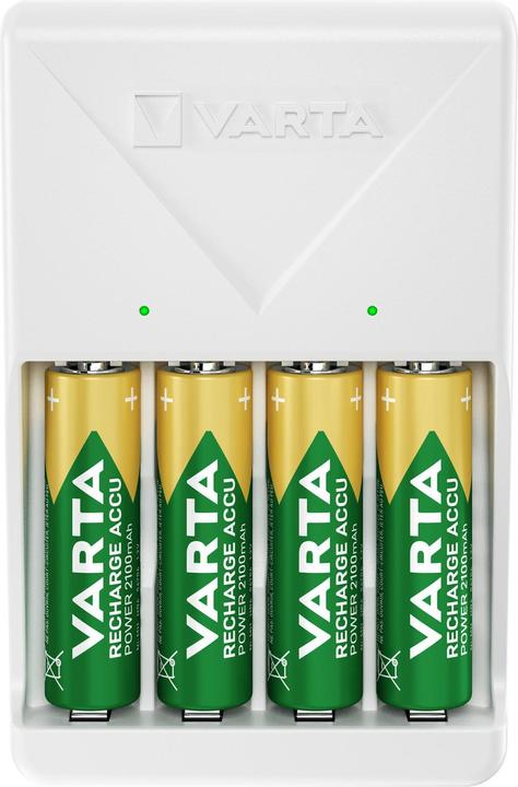 Immagine prodotto Varta Caricabatterie a spina (1 pz., AA, 1600 mAh, Batteria + Caricabatterie)