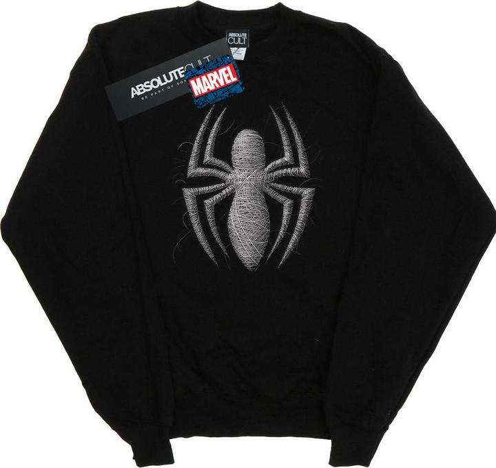 Produktbild SpiderMan Web Logo Sweatshirt (XXL)
