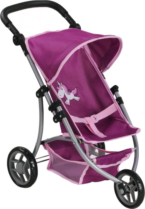 Knorrtoys Puppenbuggy Jogger Lio - UMA. Das Einhorn purple