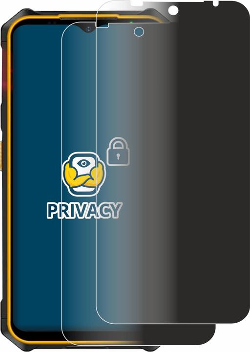 Produktbild BROTECT Sichtschutzfolie Anti-Spy Privacy Folie Blaulicht-Schutz (2 Stück, Ulefone Armor X13)