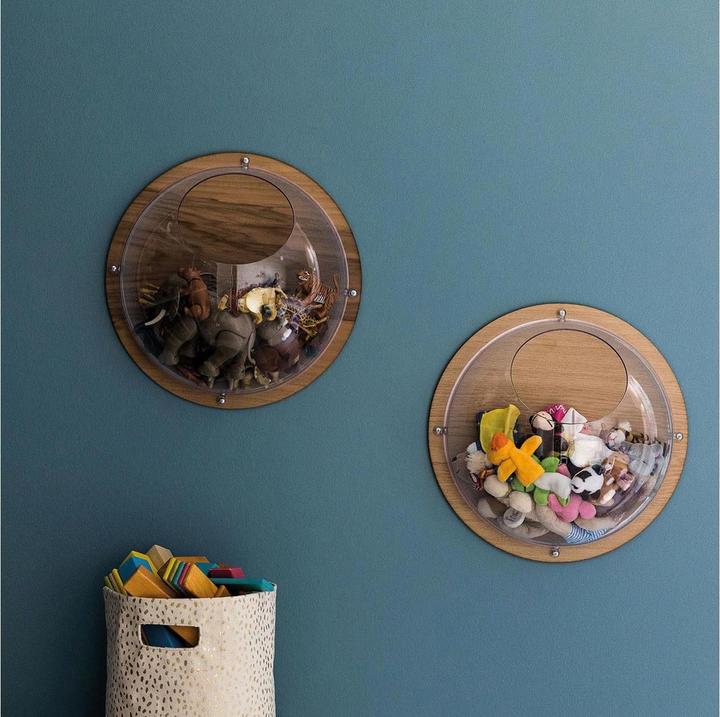 Image du produit Koziol Décoration murale Orion Ready L, brun (23 x 34 x 35 cm)