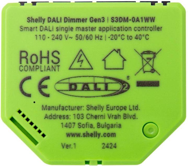 Produktbild Shelly DALI Dimmer Gen3 (Dimmaktor)