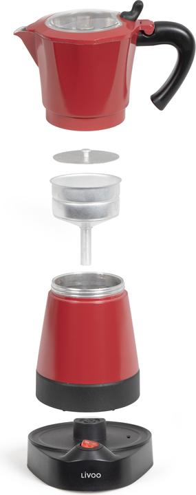 Produktbild Livoo Elektrische Mokkakanne (6 T.)