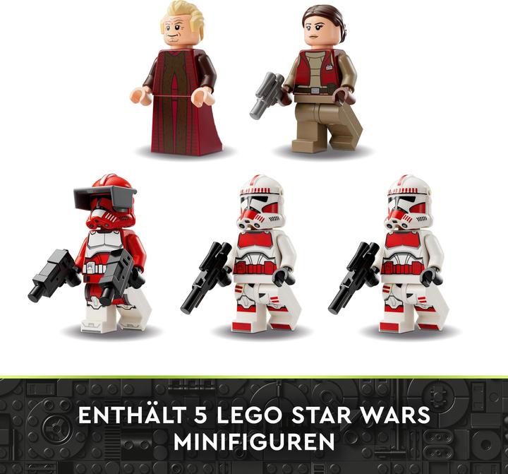 Actual product image LEGO Star Wars Gunship of the Coruscant Guards (75354, LEGO Star Wars)