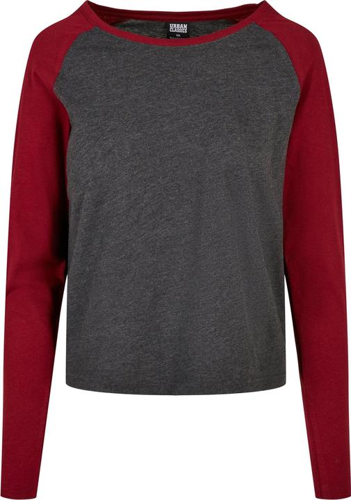 Produktbild Urban Classics Ladies Contrast Raglan Longsleeve (XS)