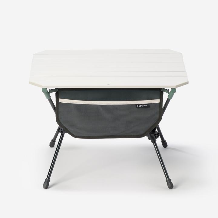 Produktbild Quechua Campingtisch niedrig 500 kompakt beige/grün