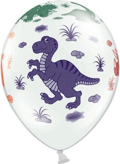 Partydeco Dinosaurier-Ballons - 6 Stück