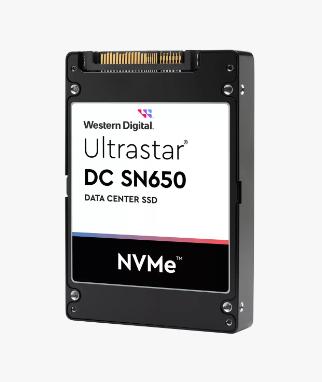 Actual product image WD Ultrastar DC SN650 (15360 GB, 2.5")