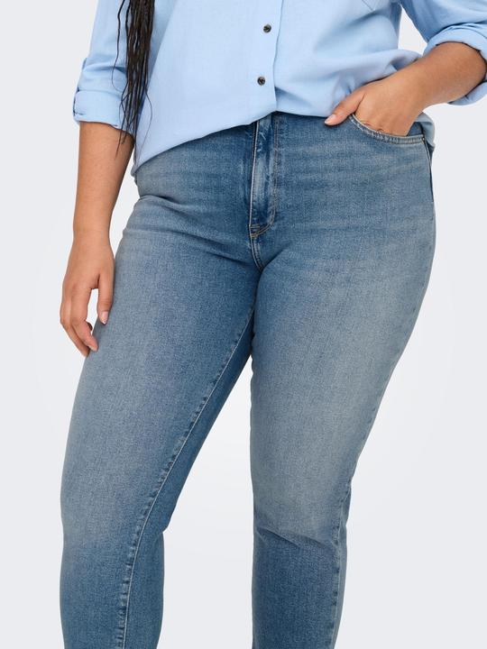 Immagine prodotto Only CAREMILYSTRETCH Hohe Taille Gerade geschnitten Jeans Straight-Fit jeans (W54/L32)