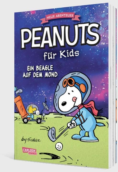 Immagine prodotto Peanuts für Kids - Neue Abenteuer 1: Ein Beagle auf dem Mond (Tedesco, Charles M. Schulz, 2024)
