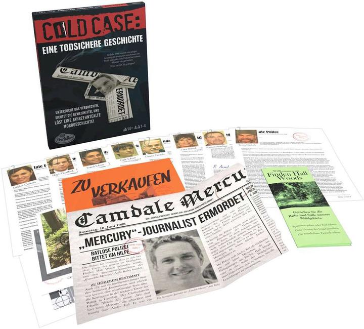 Productafbeelding Thinkfun Cold Case: een zeker verhaal (Duits)