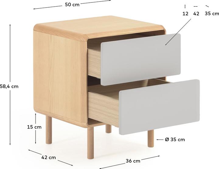 Actual product image Kave Home Anielle (45 x 50 cm)